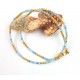 Halskette "Aquamarin"