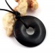 Donut aus Mahagoni Obsidian